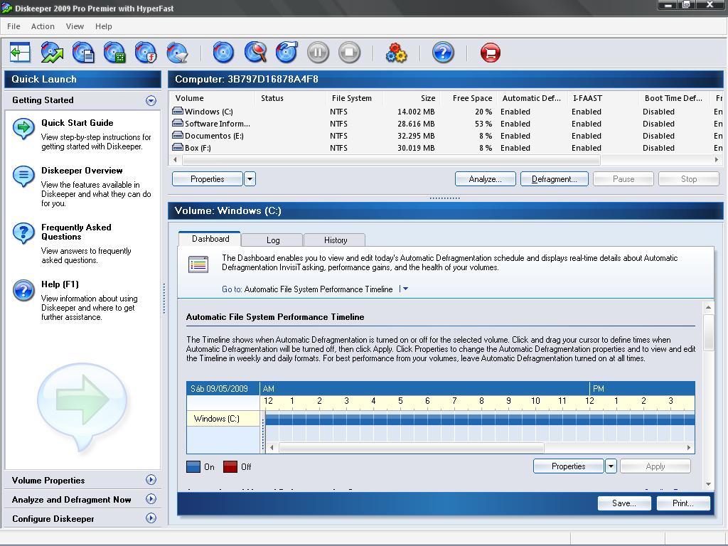 DiskKeeper Pro 1.4.15 for free